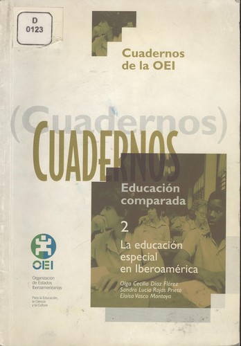 Tapa de La educación especial en Iberoamérica