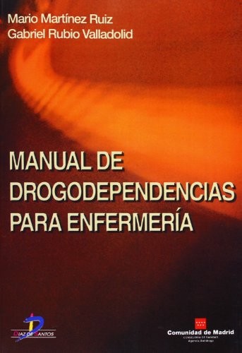 Tapa de Manual de drogodependencias para enfermería