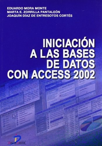 Tapa de Iniciación a las bases de datos con access 2002