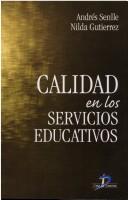 Tapa de Calidad en los servicios educativos