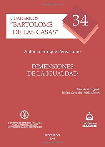 Tapa de Dimensiones de la igualdad