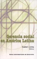 Tapa de Gerencia social en América Latina efoques y experiencias innovadoras