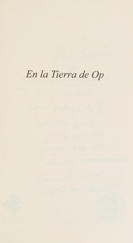 Tapa de En la Tierra de Op