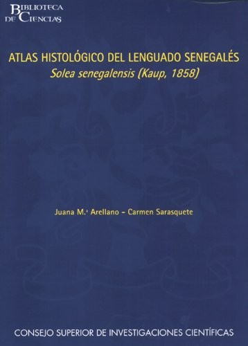 Tapa de Atlas histológico del lenguado senegalés solea senegalensis (Kaup, 1858)