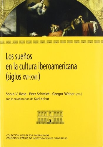 Tapa de Los sueños en la cultura iberoamericana (siglos XVI-XVIII)