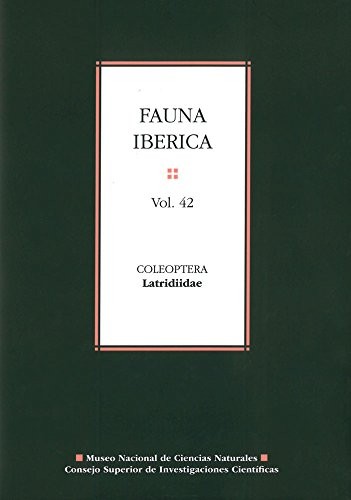 Tapa de Fauna ibérica. Vol. 42, Coleoptera: Latridiidae