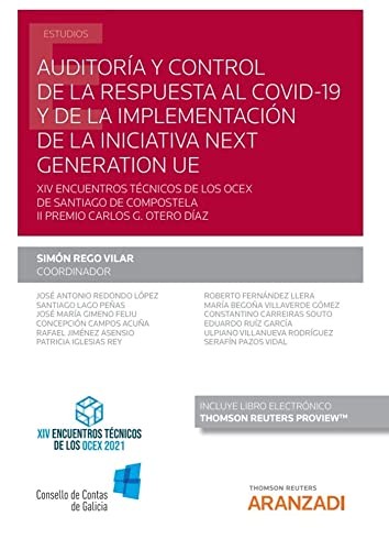 Tapa de Auditoría y control de la respuesta al COVID-19 y de la implementación de la iniciativa Next Generation UE