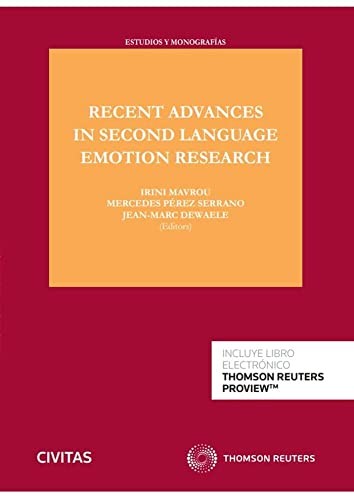 Tapa de Recent Advances in Second Language Emotion Research