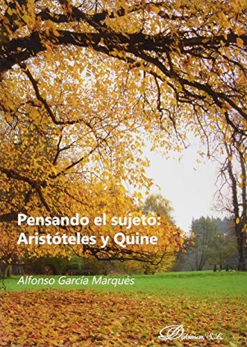 Tapa de Pensando el sujeto : Aristóteles y Quine