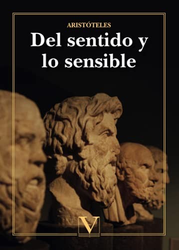Tapa de Del sentido y lo sensible