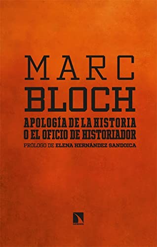 Tapa de Apología de la historia, o el oficio de historiador