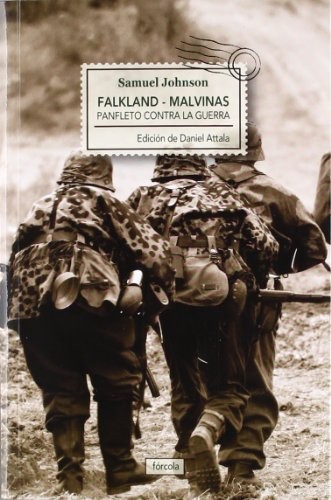 Tapa de Falkland-Malvinas: panfleto contra la guerra : sobre las recientes negociaciones en torno a las Islas de Falkland (1771)