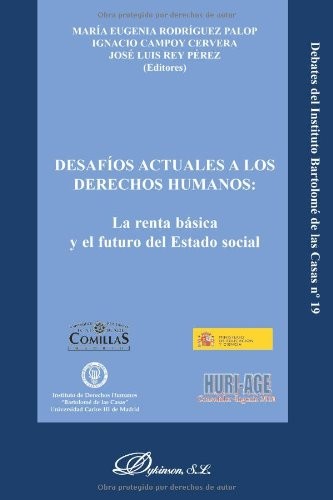 Tapa de Desafíos actuales a los derechos humanos la renta básica y el futuro del Estado social