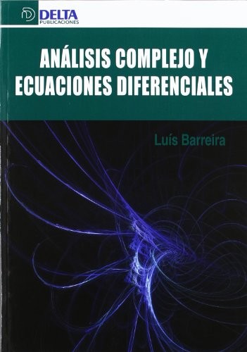 Tapa de Análisis complejo y ecuaciones diferenciales