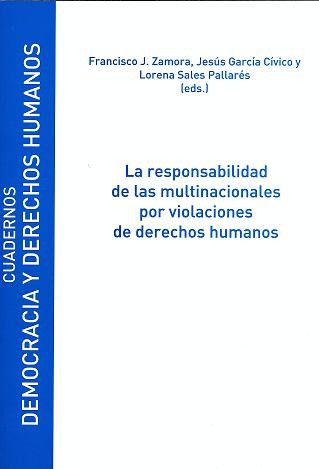 Tapa de La responsabilidad de las multinacionales por violaciones de derechos humanos