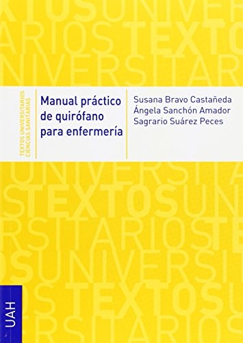 Tapa de Manual práctico de quirófano para enfermería