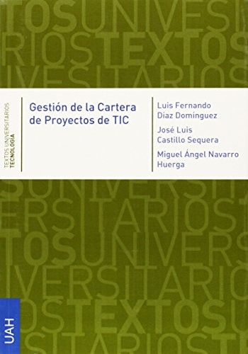 Tapa de Gestión de la cartera de proyectos de TIC