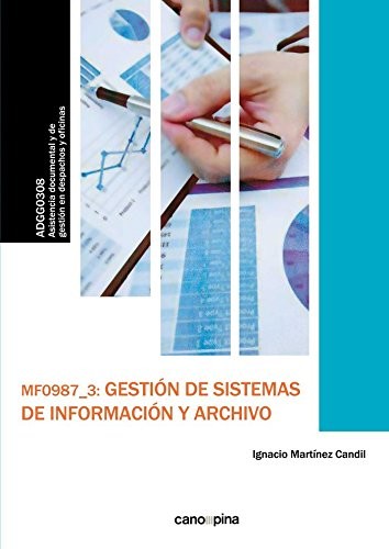 Tapa de Gestión de sistemas de información y archivo : MF0987_3