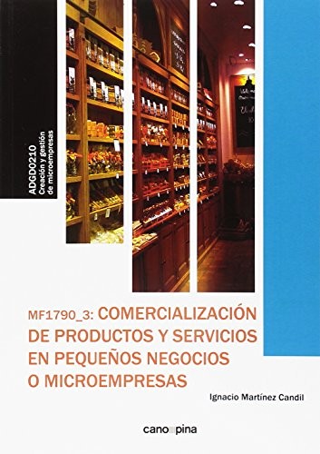 Tapa de Comercialización de productos y servicios en en pequeños negocios o microempresas : MF1790_3