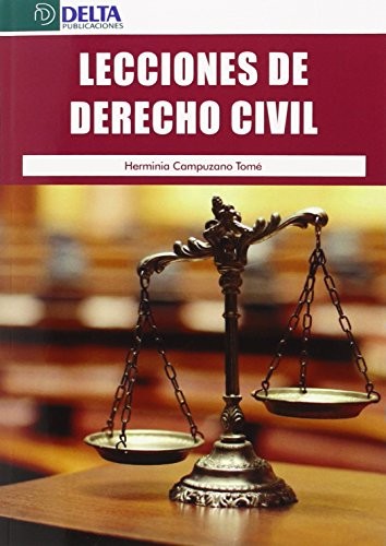 Tapa de Lecciones de derecho civil