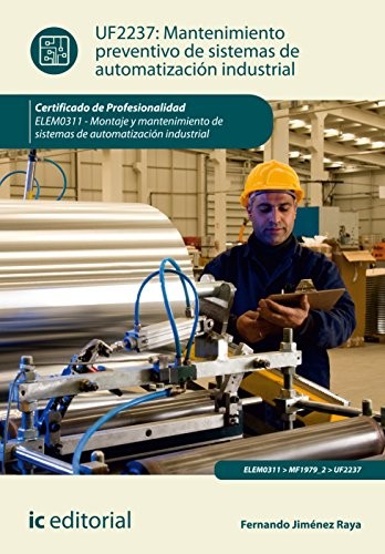 Tapa de Mantenimiento preventivo de sistemas de automatización industrial : ELEM0311