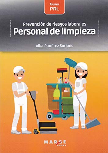 Tapa de Prevención de riesgos laborales : personal de limpieza