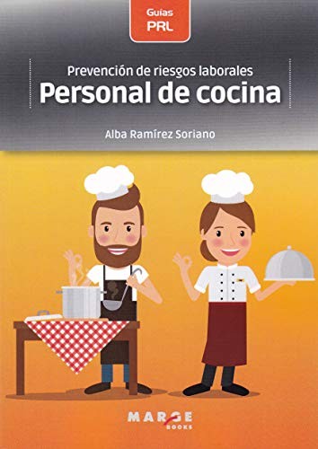 Tapa de Prevención de riesgos laborales : personal de cocina