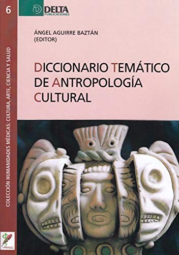 Tapa de Diccionario temático de Antropología cultural