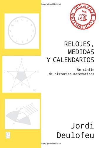 Tapa de Relojes, medidas y calendarios