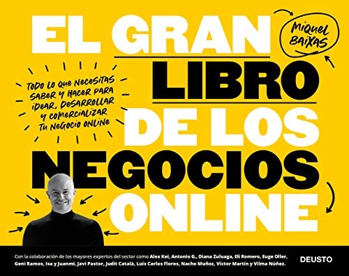 Tapa de El gran libro de los negocios online : todo lo que necesitas saber y hacer para idear, desarrollar y comercializar tu negocio online