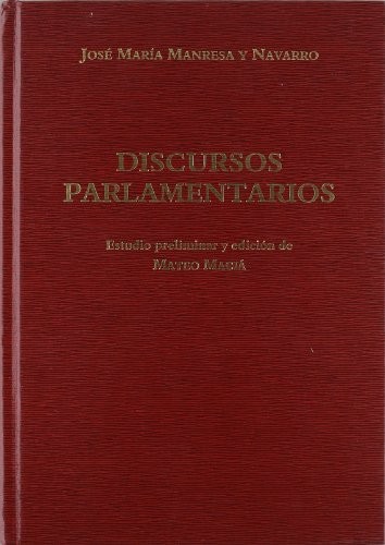Tapa de Discursos parlamentarios
