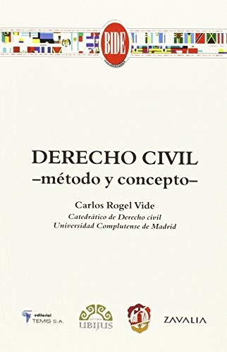 Tapa de Derecho civil : método y concepto