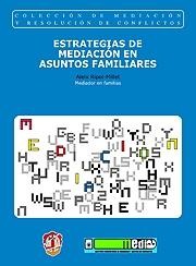 Tapa de Estrategias de mediación en asuntos familiares