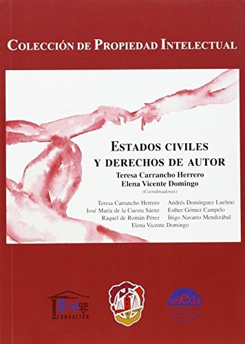 Tapa de Estados civiles y derechos de autor
