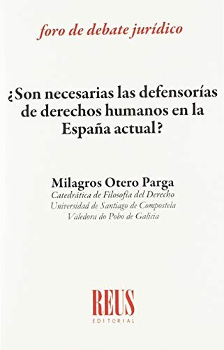 Tapa de ?Son necesarias las defensorías de derechos humanos en la España actual?