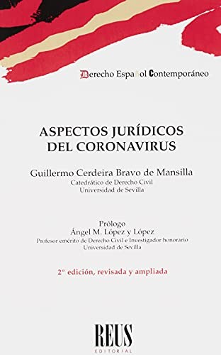 Tapa de Aspectos jurídicos del coronavirus