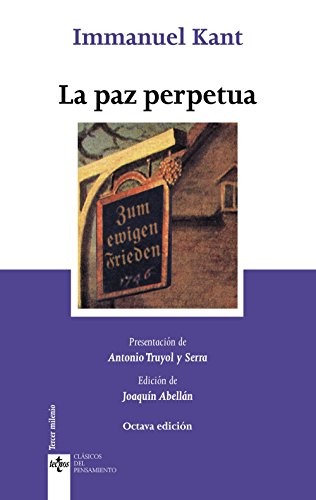 Tapa de La paz perpetua