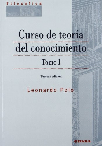 Tapa de Curso de teoría del conocimiento.