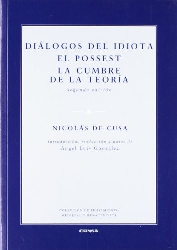 Tapa de Diálogos del idiota : El possest ; La cumbre de la teoría