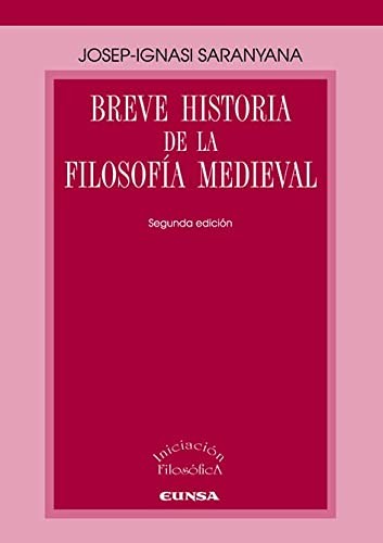 Tapa de Breve historia de la filosofía medieval