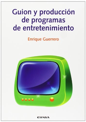 Tapa de Guion y producción de programas de entretenimiento
