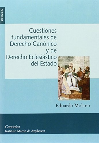 Tapa de Cuestiones fundamentales de derecho canónico y de derecho eclesiástico del Estado