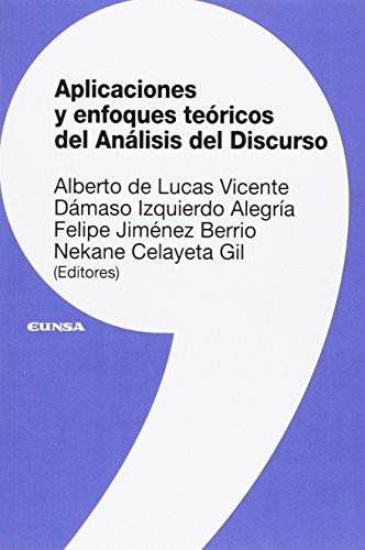 Tapa de Aplicaciones y enfoques teóricos del análisis del discurso /