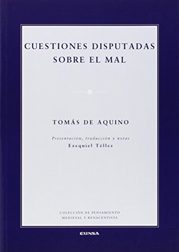 Tapa de Cuestiones disputadas sobre el mal