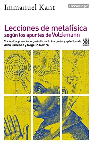 Tapa de Lecciones de metafísica según los apuntes de Volckmann : Edición bilingüe
