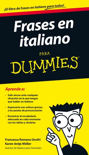 Tapa de Frases en italiano para dummies