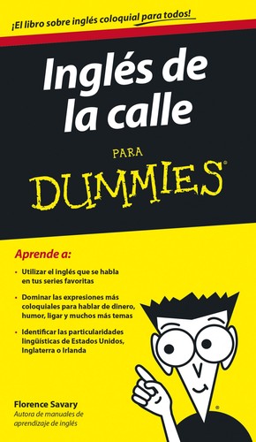 Tapa de Inglés de la calle para dummies