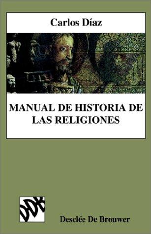 Tapa de Manual de historia de las religiones