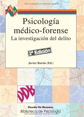 Tapa de Psicología médico-forense la investigación del delito