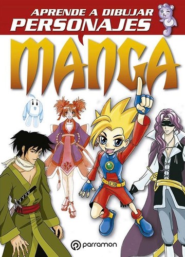 Tapa de Aprende a dibujar personajes manga